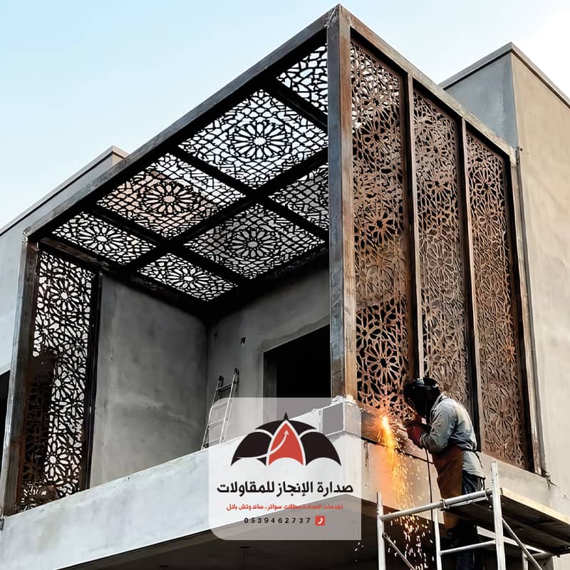 تركيب جلسات خارجية للبلكون مؤسسة صدارة الإنجاز