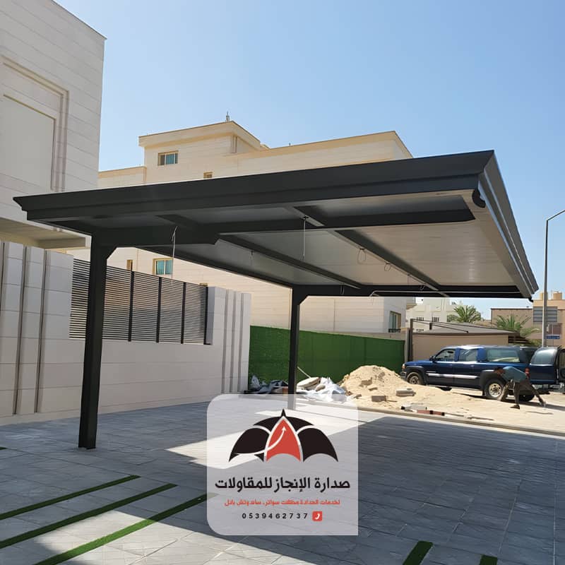 مظلات سيارات بديل خشب